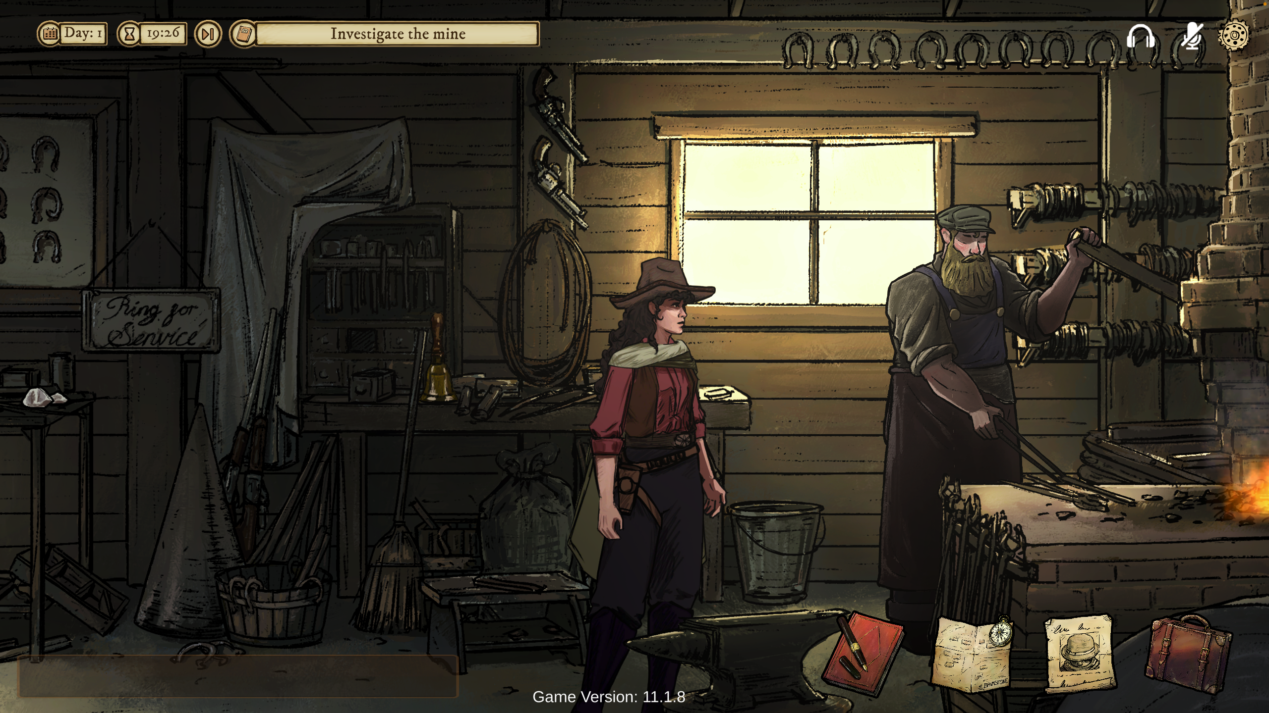 screenshot from indie game whispers of the west